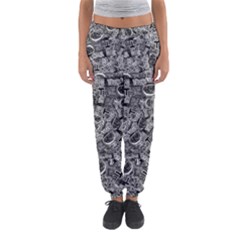 Be True Be Yourself Typographic Print Pattern Women s Jogger Sweatpants