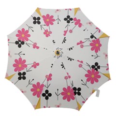  Minimalist Pattern With Simple Lines,flower And Shapes, Creating A Clean And Modern Hook Handle Umbrellas (medium)