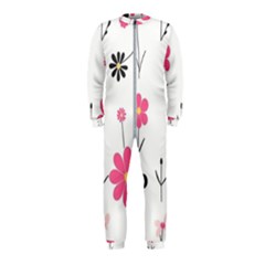  Minimalist Pattern With Simple Lines,flower And Shapes, Creating A Clean And Modern Onepiece Jumpsuit (kids)