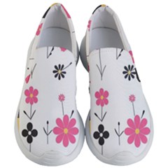  Minimalist Pattern With Simple Lines,flower And Shapes, Creating A Clean And Modern Women s Lightweight Slip Ons