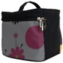  Minimalist Pattern With Simple Lines,flower And Shapes, Creating A Clean And Modern Make Up Travel Bag (Big) View2