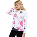  Minimalist Pattern With Simple Lines,flower And Shapes, Creating A Clean And Modern Women s Lightweight Drawstring Hoodie View2