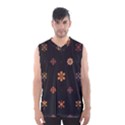 Minimalist Pattern With Simple Lines,flower And Shapes, Creating A Clean And Modern Men s Basketball Tank Top View1