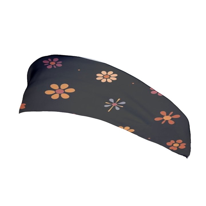 Minimalist Pattern With Simple Lines,flower And Shapes, Creating A Clean And Modern Stretchable Headband