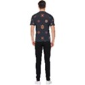 Minimalist Pattern With Simple Lines,flower And Shapes, Creating A Clean And Modern Men s Short Sleeve Rash Guard View2