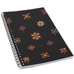 Minimalist Pattern With Simple Lines,flower And Shapes, Creating A Clean And Modern 5 5  X 8 5  Notebook by myclothy