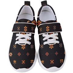 Minimalist Pattern With Simple Lines,flower And Shapes, Creating A Clean And Modern Women s Velcro Strap Shoes