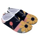  Minimalist Pattern With Simple Lines,flower And Shapes, Creating A Clean And Modern Kids  Sock-Style Water Shoes View3