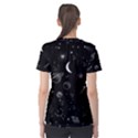 Cosmic Black Space Star Women s Sport Mesh T-Shirt View2