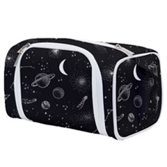 Cosmic Black Space Star Toiletries Pouch