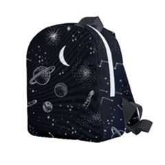 Cosmic Black Space Star Kids  Age 2-4 Lightweight Preschool Backpack