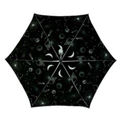 Cosmic Black Space Star Automatic Folding Umbrella With Case (small)