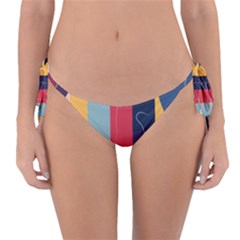  Minimalist Pattern With Simple Lines And Shapes, Creating A Clean And Modern Aesthe Reversible Bikini Bottoms