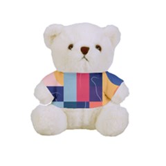  Minimalist Pattern With Simple Lines And Shapes, Creating A Clean And Modern Aesthe Full Print Cuddly Teddy Bear by myclothy