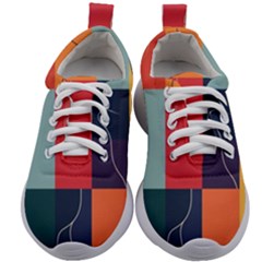  Minimalist Pattern With Simple Lines And Shapes, Creating A Clean And Modern Aesthe Kids Athletic Shoes