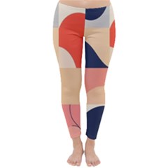 Minimalist Pattern With Simple Lines And Shapes, Creating A Clean And Modern Aesthe Classic Winter Leggings