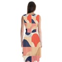 Minimalist Pattern With Simple Lines And Shapes, Creating A Clean And Modern Aesthe Sleeveless Chiffon Dress   View2