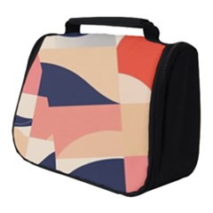 Minimalist Pattern With Simple Lines And Shapes, Creating A Clean And Modern Aesthe Full Print Travel Pouch (small)