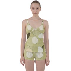 Minimalist Pattern With Simple Lines And Shapes, Creating A Clean And Modern Aesthetic 01 Tie Front Two Piece Tankini