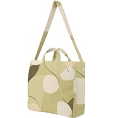 Minimalist Pattern With Simple Lines And Shapes, Creating A Clean And Modern Aesthetic 01 Square Shoulder Tote Bag