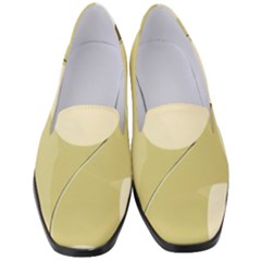 Minimalist Pattern With Simple Lines And Shapes, Creating A Clean And Modern Aesthetic 01 Women s Classic Loafer Heels by myclothy