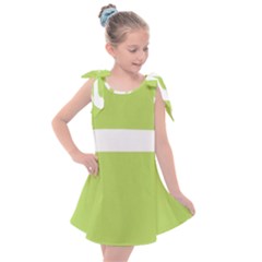 A Minimalist Pattern With Simple Lines And Shapes, Creating A Clean And Modern Aesthetic 02 Kids  Tie Up Tunic Dress