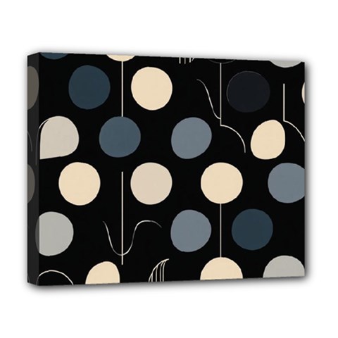 A Minimalist Pattern With Simple Lines And Shapes, Creating A Clean And Modern Aesthetic 03 Deluxe Canvas 20  X 16  (stretched)