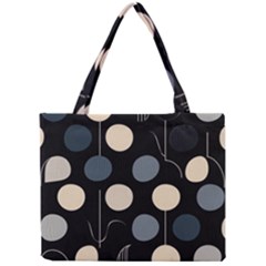 A Minimalist Pattern With Simple Lines And Shapes, Creating A Clean And Modern Aesthetic 03 Mini Tote Bag