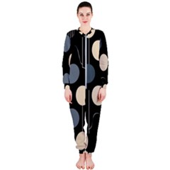 A Minimalist Pattern With Simple Lines And Shapes, Creating A Clean And Modern Aesthetic 03 Onepiece Jumpsuit (ladies) by myclothy