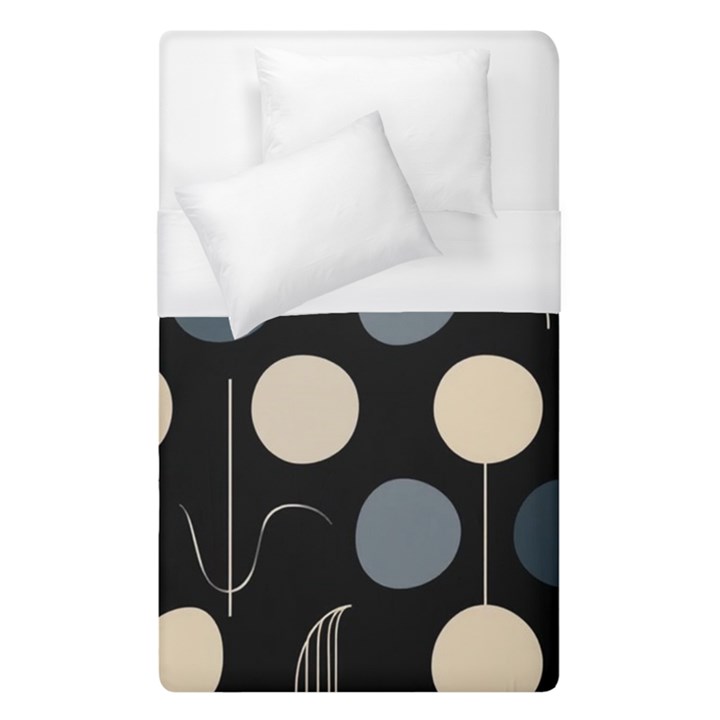 A Minimalist Pattern With Simple Lines And Shapes, Creating A Clean And Modern Aesthetic 03 Duvet Cover (Single Size)