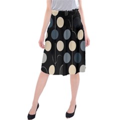 A Minimalist Pattern With Simple Lines And Shapes, Creating A Clean And Modern Aesthetic 03 Midi Beach Skirt