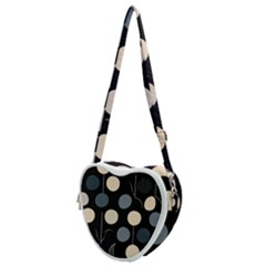 A Minimalist Pattern With Simple Lines And Shapes, Creating A Clean And Modern Aesthetic 03 Heart Shoulder Bag