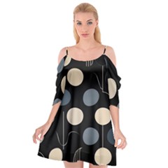 A Minimalist Pattern With Simple Lines And Shapes, Creating A Clean And Modern Aesthetic 03 Cutout Spaghetti Strap Chiffon Dress by myclothy