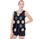 A Minimalist Pattern With Simple Lines And Shapes, Creating A Clean And Modern Aesthetic 03 Bubble Hem Chiffon Tank Top View1