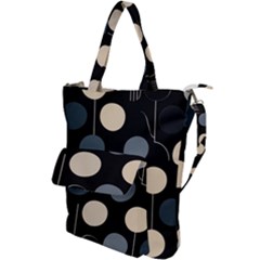 A Minimalist Pattern With Simple Lines And Shapes, Creating A Clean And Modern Aesthetic 03 Shoulder Tote Bag