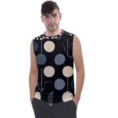 A Minimalist Pattern With Simple Lines And Shapes, Creating A Clean And Modern Aesthetic 03 Men s Regular Tank Top