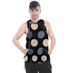 A Minimalist Pattern With Simple Lines And Shapes, Creating A Clean And Modern Aesthetic 03 Men s Sleeveless Hoodie