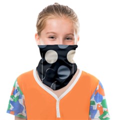 A Minimalist Pattern With Simple Lines And Shapes, Creating A Clean And Modern Aesthetic 03 Face Covering Bandana (kids)