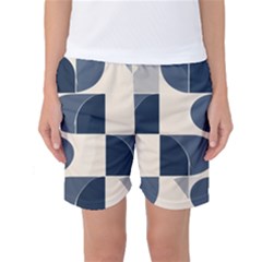 A Minimalist Pattern With Simple Lines And Shapes, Creating A Clean And Modern Aesthetic 04 Women s Basketball Shorts