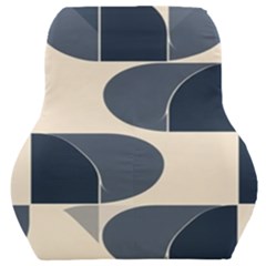 A Minimalist Pattern With Simple Lines And Shapes, Creating A Clean And Modern Aesthetic 04 Car Seat Back Cushion 