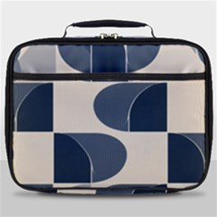 A Minimalist Pattern With Simple Lines And Shapes, Creating A Clean And Modern Aesthetic 04 Full Print Lunch Bag