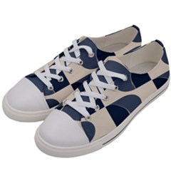 A Minimalist Pattern With Simple Lines And Shapes, Creating A Clean And Modern Aesthetic 04 Men s Low Top Canvas Sneakers