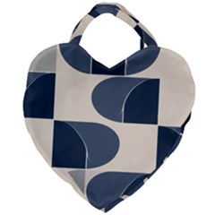 A Minimalist Pattern With Simple Lines And Shapes, Creating A Clean And Modern Aesthetic 04 Giant Heart Shaped Tote