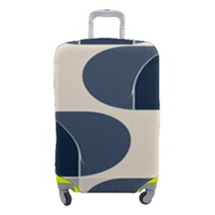 A Minimalist Pattern With Simple Lines And Shapes, Creating A Clean And Modern Aesthetic 04 Luggage Cover (small)