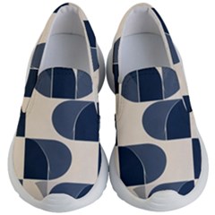 A Minimalist Pattern With Simple Lines And Shapes, Creating A Clean And Modern Aesthetic 04 Kids Lightweight Slip Ons