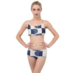 A Minimalist Pattern With Simple Lines And Shapes, Creating A Clean And Modern Aesthetic 04 Layered Top Bikini Set