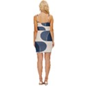 A Minimalist Pattern With Simple Lines And Shapes, Creating A Clean And Modern Aesthetic 04 Wrap Tie Front Dress View4