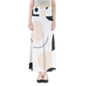 A Minimalist Pattern With Simple Lines And Shapes, Creating A Clean And Modern Aesthetic 05 Full Length Maxi Skirt View1