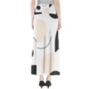 A Minimalist Pattern With Simple Lines And Shapes, Creating A Clean And Modern Aesthetic 05 Full Length Maxi Skirt View2