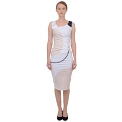 A Minimalist Pattern With Simple Lines And Shapes, Creating A Clean And Modern Aesthetic 05 Sleeveless Pencil Dress